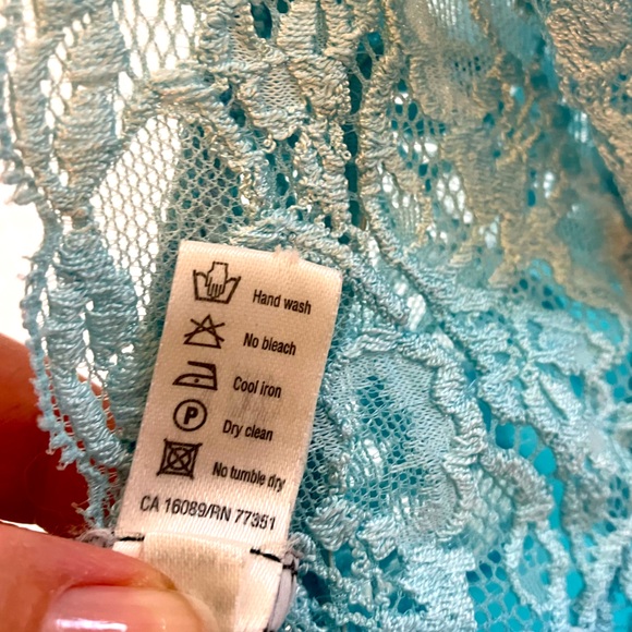 COSABELLA mesh and lace babydoll with adjustable straps, size Large - Picture 13 of 14